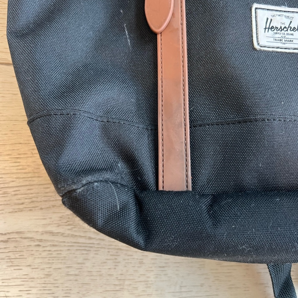 Herschel Supply Company Black & Saddle Backpack - Picture 8 of 10